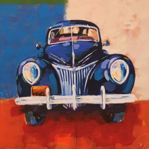 “1939 Ford Coupe” 36&quot; x 24&quot; Acrylic on Canvas