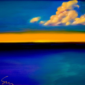 ”Captiva Sun” 36&quot; x 24&quot; Oil on Canvas