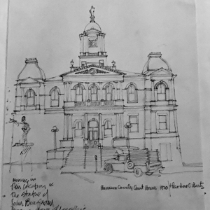 “Courthouse Full View Cadiz Ohio&quot;