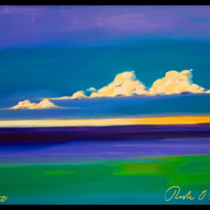 ”Key Largo” 36&quot; x 24&quot; Oil on Canvas