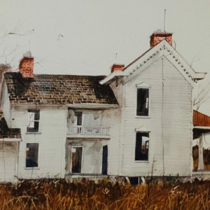 “My Old Homestead” Watercolor