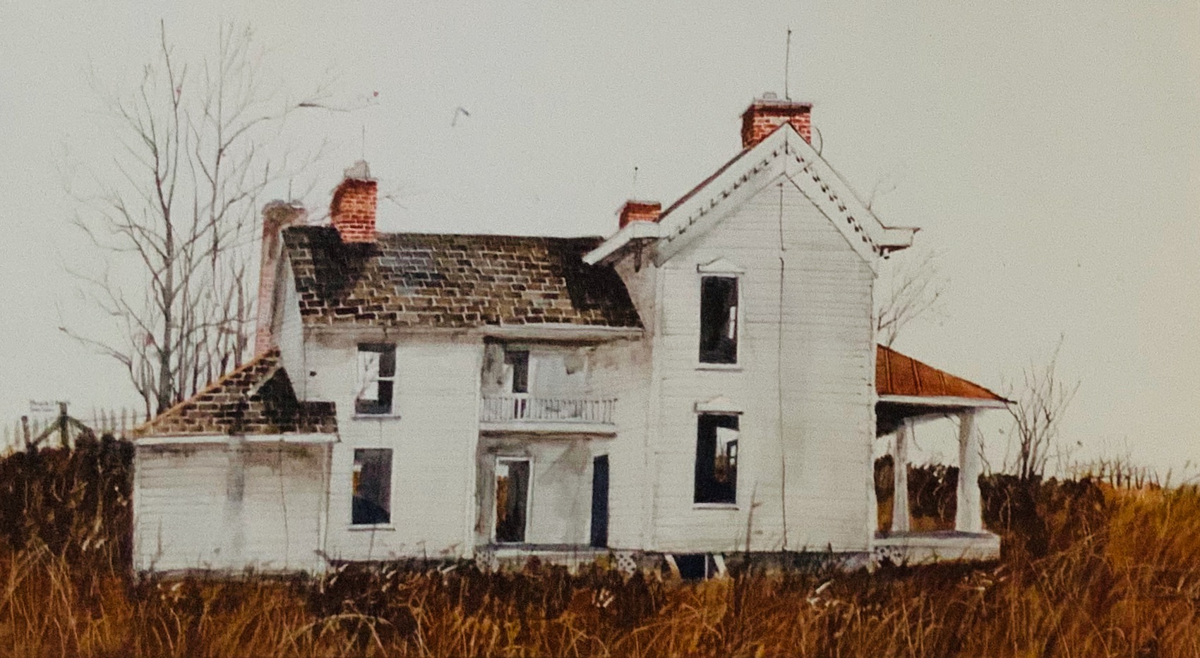 “My Old Homestead” Watercolor