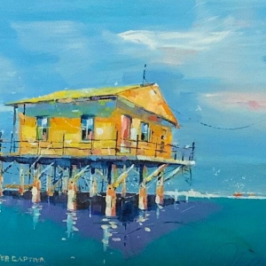 “Off Outer Captiva” 24&quot; x 18&quot; Acrylic on Canvas