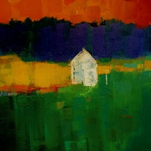 “Mizer Barn” 24&quot; x 24&quot; Acrylic on Canvas