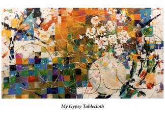 “Life’s Journey” Note Card: “My Gypsy Tablecloth” Set of Six