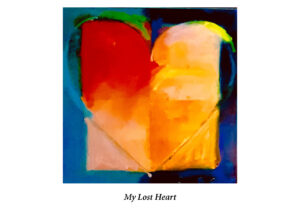 “My Lost Heart” is a set of six note cards featuring a painting by artist Theo Bertz from his book “Life’s Journey”